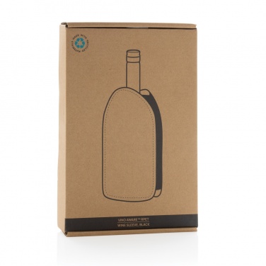 Logotrade corporate gift image of: Vino AWARE™ RPET wine cooler sleeve