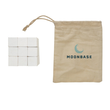 Logo trade promotional gifts picture of: Wooden brain game in canvas pouch