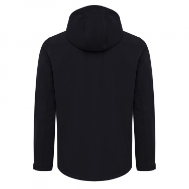 Logo trade promotional merchandise image of: Iqoniq Makalu men recycled polyester soft shell jacket