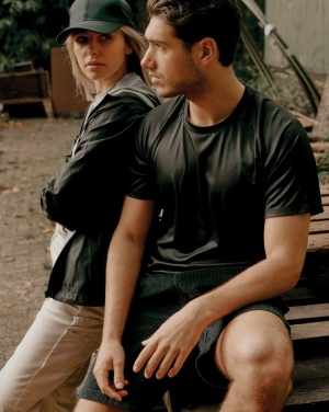 Logo trade promotional items picture of: Iqoniq Tikal recycled polyester quick dry sport t-shirt