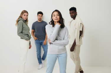 Logo trade business gift photo of: Iqoniq Torres recycled cotton hoodie undyed