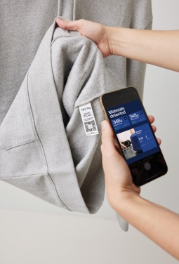 Logotrade promotional giveaway picture of: Iqoniq Torres recycled cotton hoodie undyed