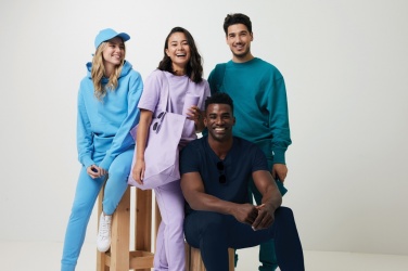 Logotrade advertising product image of: Iqoniq Yoho recycled cotton relaxed hoodie