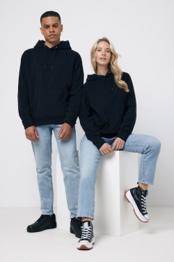 Logo trade business gift photo of: Iqoniq Trivor recycled polyester microfleece hoodie