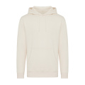 Iqoniq Rila lightweight recycled cotton hoodie, natural raw