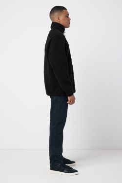 Logo trade promotional giveaways image of: Iqoniq Diran recycled polyester pile fleece jacket