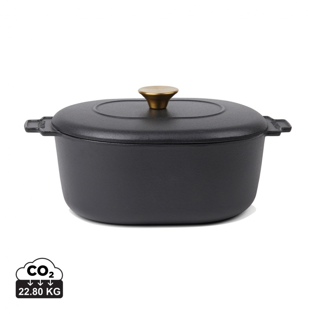 Logo trade advertising products picture of: VINGA Monte heritage cocotte 4 L