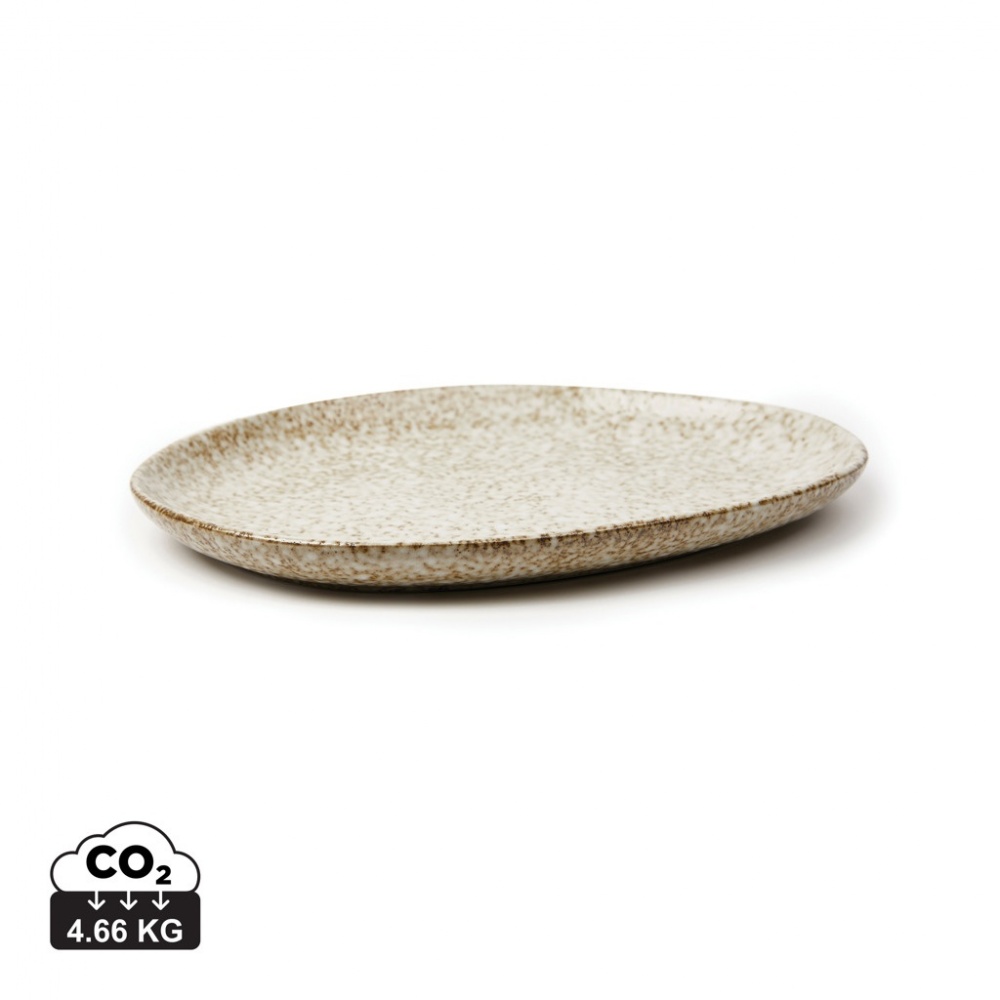 Logotrade promotional merchandise image of: VINGA Nuvem stoneware serving plate