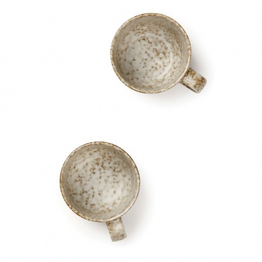 Logotrade promotional gift picture of: VINGA Nuvem stoneware mug, 2 pcs set