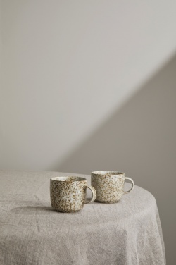 Logotrade promotional gift picture of: VINGA Nuvem stoneware mug, 2 pcs set