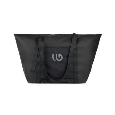 Logo trade promotional gifts picture of: VINGA Livorno GRS recycled polyester weekend bag