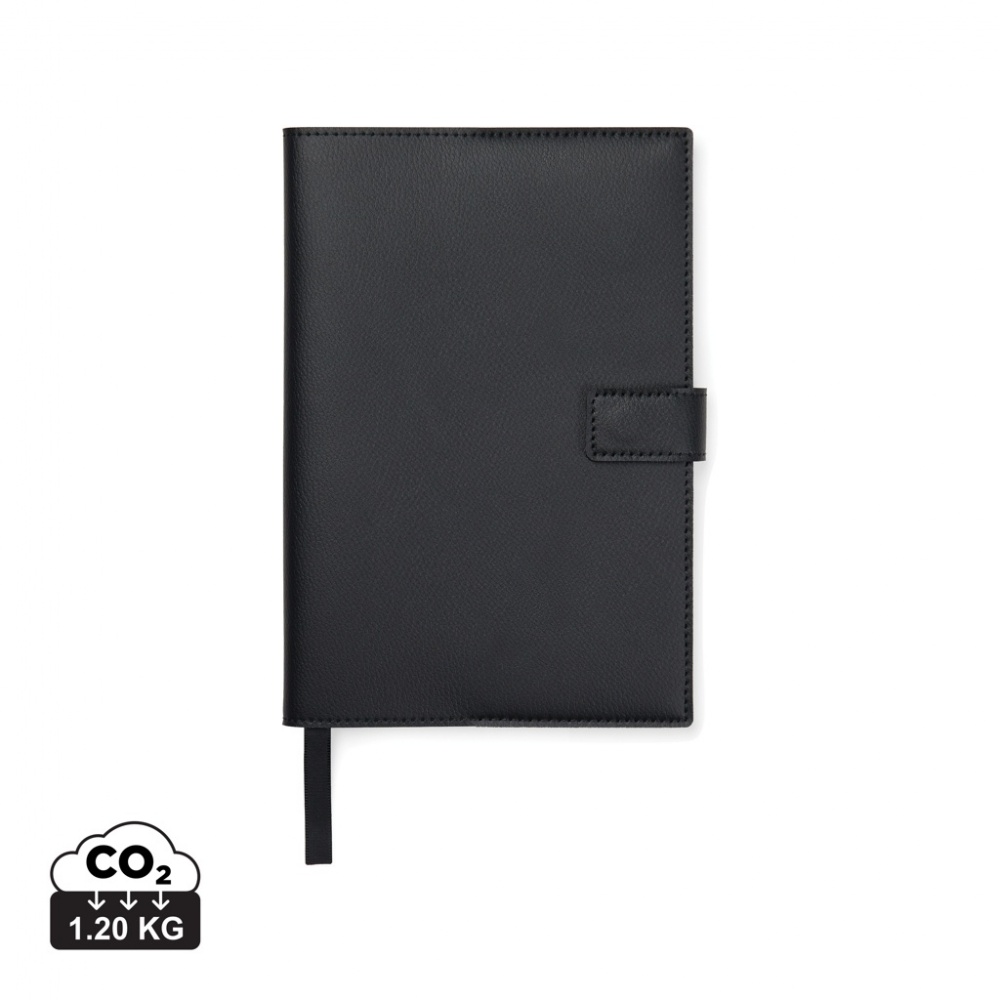 Logo trade promotional item photo of: VINGA Timo PU RCS RPET notebook