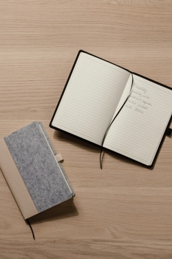 Logotrade advertising product image of: VINGA Albon GRS recycled felt notebook
