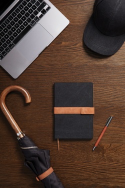 Logotrade promotional merchandise photo of: VINGA Bosler RCS recycled paper notebook