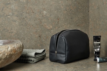 Logo trade promotional items image of: VINGA Bermond RCS recycled PU toiletry bag