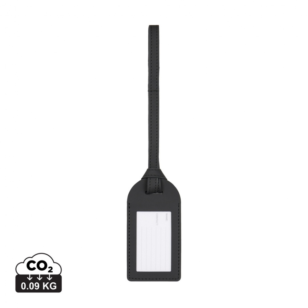 Logotrade corporate gift image of: VINGA Baltimore RCS recycled polyester luggage tag