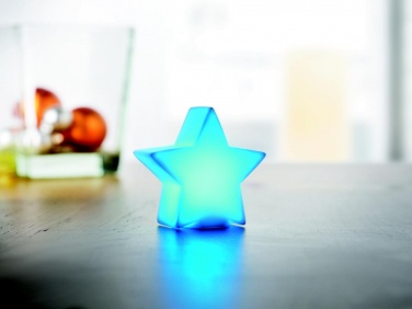 Logo trade corporate gifts picture of: Star colour changing light