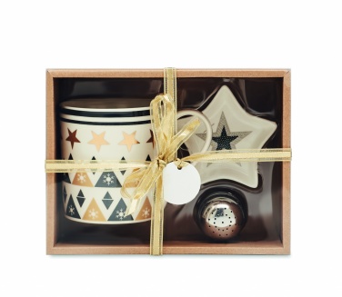 Logo trade promotional products picture of: Mug mini plate filter in box