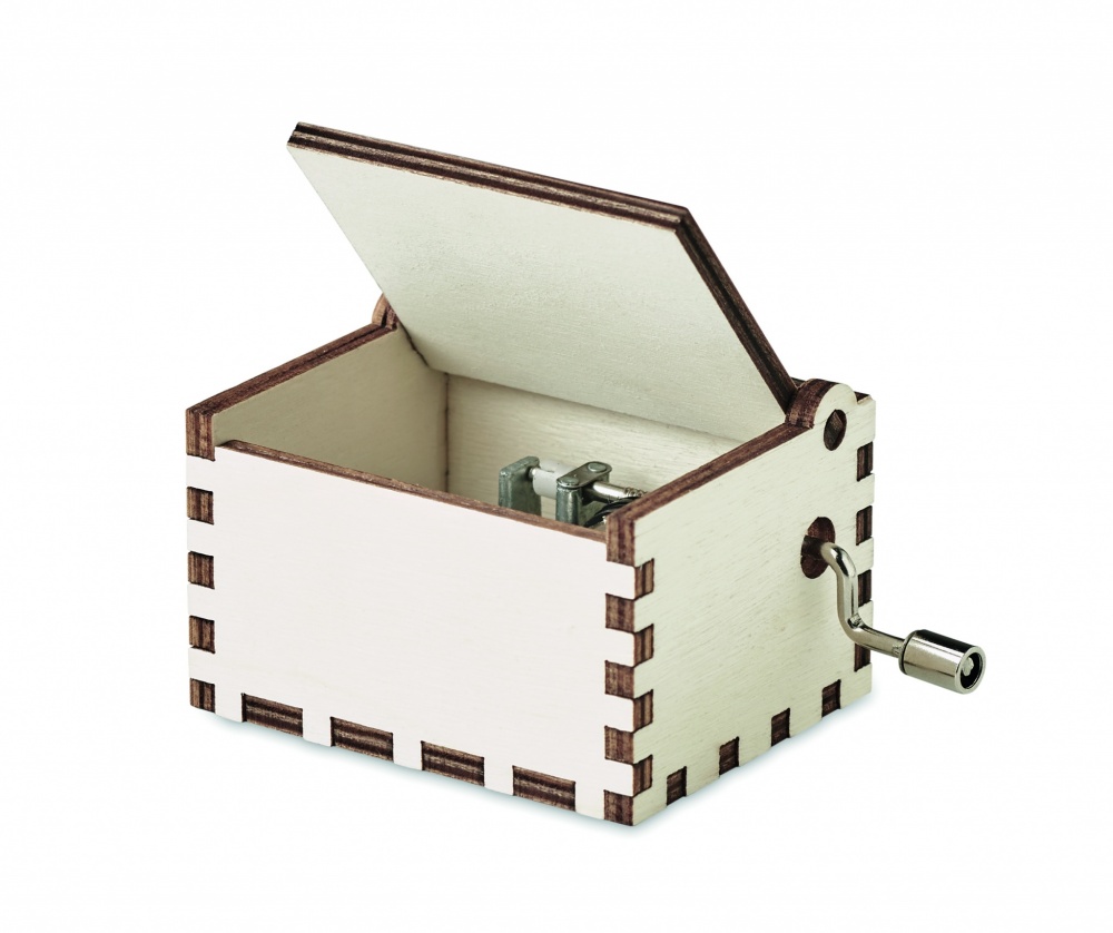 Logotrade advertising products photo of: Wooden Christmas music box