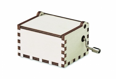 Logo trade promotional items picture of: Wooden Christmas music box
