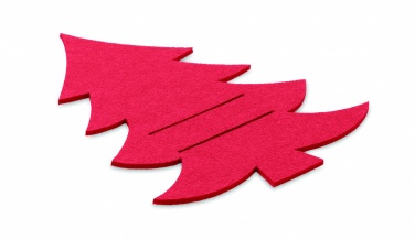 Logo trade corporate gifts image of: RPET felt cutlery holder set