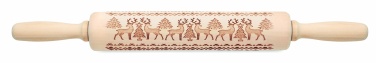 Logotrade corporate gift image of: Christmas pastry wooden rolling