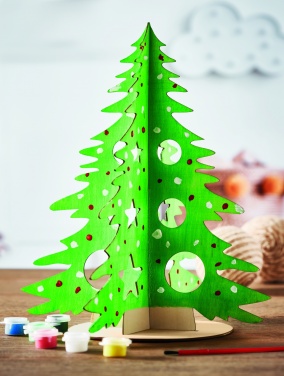 Logo trade promotional products picture of: DIY wooden Christmas tree