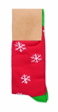 Logo trade corporate gifts picture of: Pair of Christmas socks L