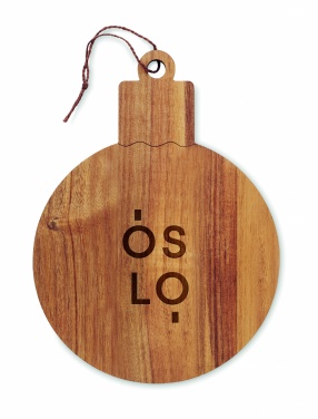 Logo trade promotional merchandise photo of: Acacia wood serving board