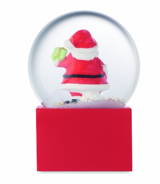 Logo trade promotional gift photo of: Small snow ball glass ornament