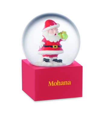 Logotrade promotional gifts photo of: Small snow ball glass ornament