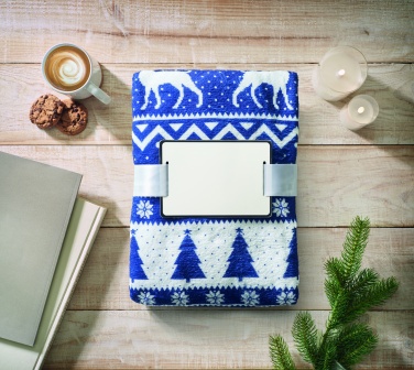 Logotrade corporate gift picture of: RPET fleece blanket 190 gr/m²