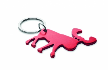 Logotrade promotional giveaway picture of: Recycled aluminium key ring Pori