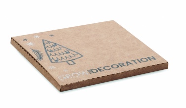 Logo trade promotional product photo of: Wooden bauble shape hanger