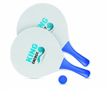Logo trade promotional merchandise picture of: Beach tennis set
