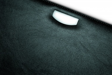 Logo trade promotional merchandise photo of: PU portfolio w/ 20 pages bloc