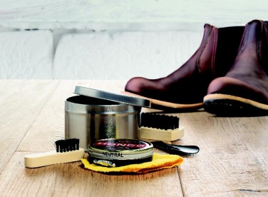 Logo trade promotional items picture of: Shoe polish kit
