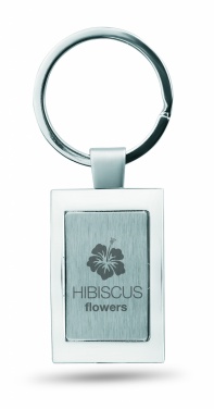 Logo trade promotional products picture of: Metal key ring Turku