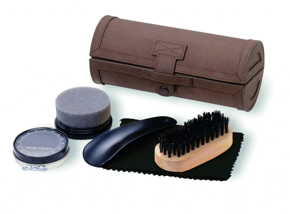 Logo trade advertising products image of: Shoe polish kit