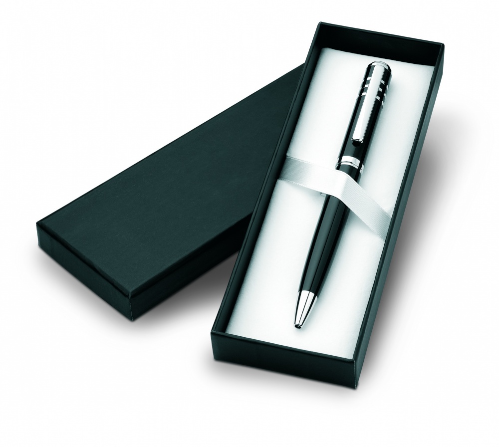 Logo trade business gifts image of: Ball pen in gift box