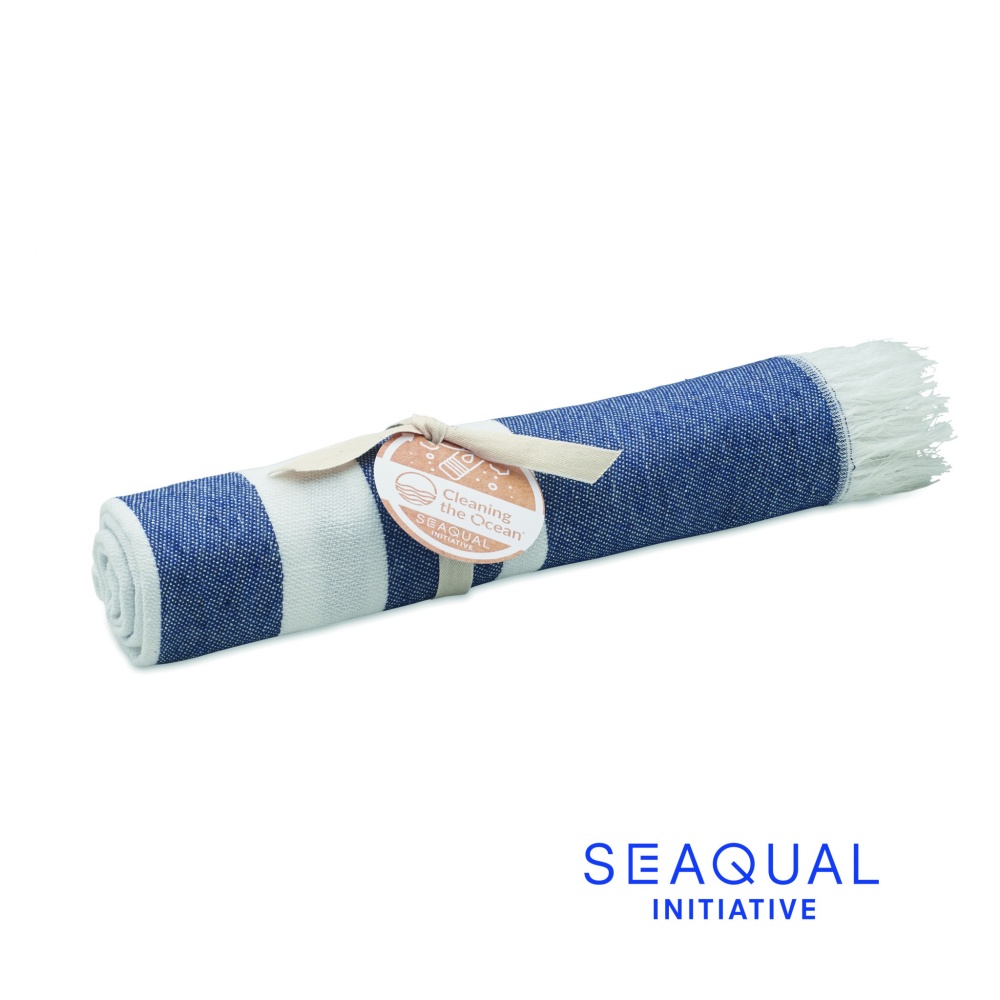 Logo trade promotional product photo of: SEAQUAL® hammam towel 100x170