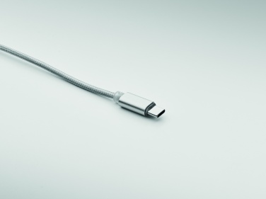 Logo trade promotional item photo of: 2 in 1 long charging cable