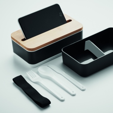 Logo trade corporate gifts image of: Recycled PP lunch box