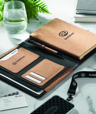 Logotrade promotional products photo of: A5 portfolio in cork