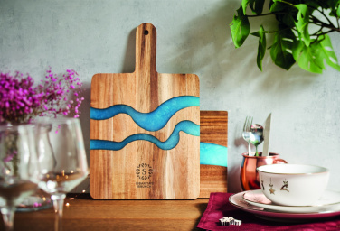 Logo trade promotional giveaways picture of: Acacia wood serving board