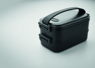 Logo trade promotional merchandise photo of: Lunch box in recycled PP