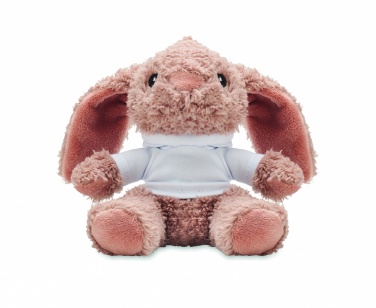 Logo trade promotional items image of: Bunny plush wearing a hoodie