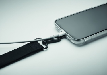 Logotrade promotional merchandise image of: Polyester phone wrist strap