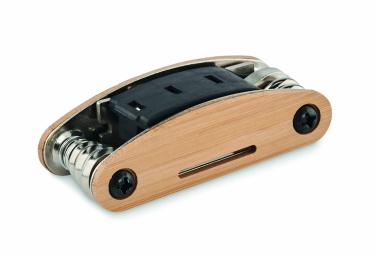 Logo trade corporate gifts picture of: Multi tool pocket in bamboo