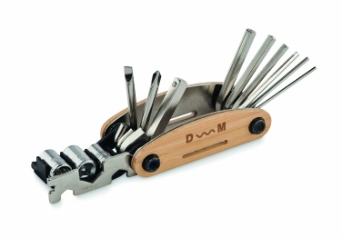 Logo trade promotional products image of: Multi tool pocket in bamboo